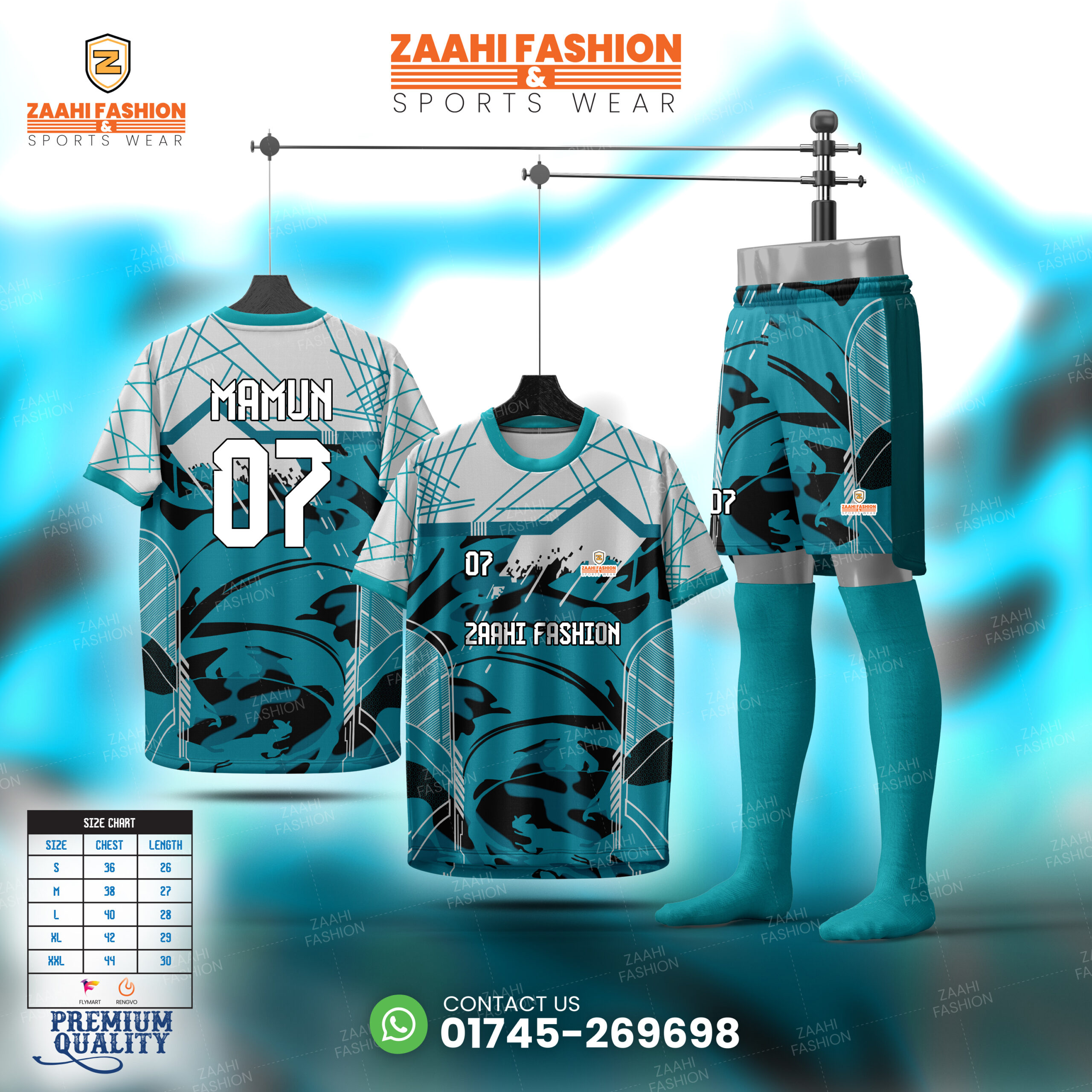 Zaahi Pant (27) Custom Team Jersey & Shorts Set - Image 1